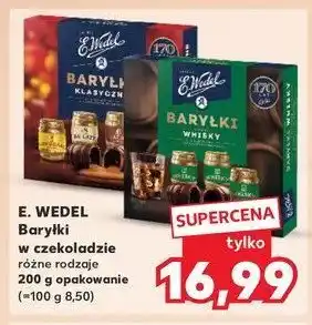 Kaufland Baryłki o smaku whisky E. wedel baryłki oferta