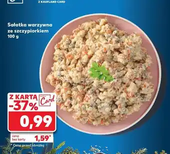 Kaufland Sałatka warzywna ze szczypiorkiem oferta