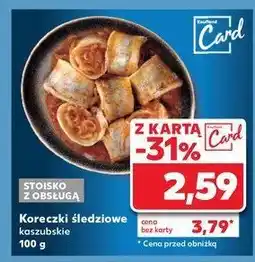 Kaufland Koreczki śledziowe po kaszubsku oferta