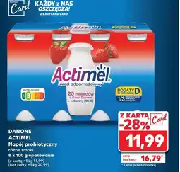 Kaufland Jogurt truskawka Danone actimel oferta