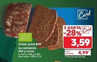 Kaufland Chleb żytni na zakwasie oferta