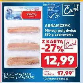 Kaufland Mintaj polędwica Abramczyk oferta