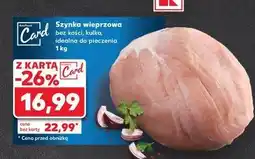 Kaufland Szynka wieprzowa oferta