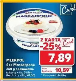 Kaufland Ser mascarpone Mlekpol oferta