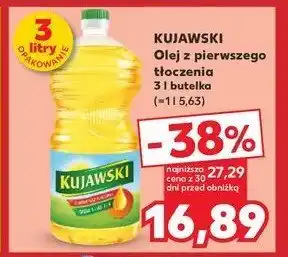 Kaufland Olej rzepakowy Kujawski Kujawski kruszwica oferta