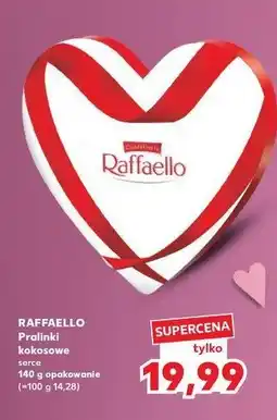 Kaufland Bombonierka serce Raffaello oferta