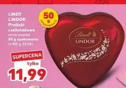 Kaufland Praliny w serduszku Lindt lindor oferta