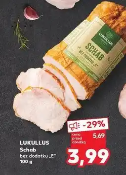 Kaufland Schab bez dodatku e Lukullus oferta