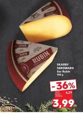 Kaufland Ser rubin Skarby serowara oferta