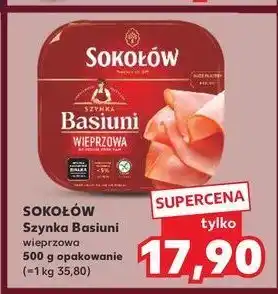 Kaufland Szynka basiuni Sokołów oferta