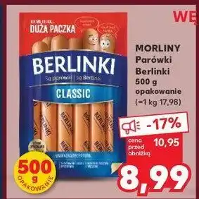 Kaufland Parówki classic Morliny berlinki oferta