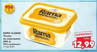 Kaufland Margaryna Rama 100% roślinna oferta