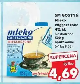 Kaufland Mleko zagęszczone niesłodzone light Gostyń oferta