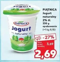 Kaufland Jogurt naturalny Piątnica oferta