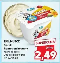 Kaufland Serek wanilia Rolmlecz oferta