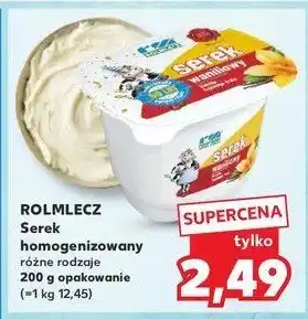 Kaufland Serek wanilia Rolmlecz oferta