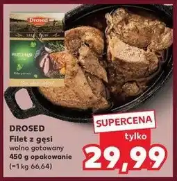 Kaufland Filet z piersi gęsi wolno gotowany Drosed oferta