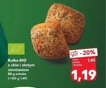 Kaufland Bułka bio z chia i złotym siemieniem oferta