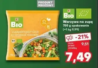 Kaufland Warzywa na zupę K-classic bio oferta