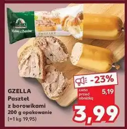 Kaufland Pasztetowa z borowikami Gzella oferta