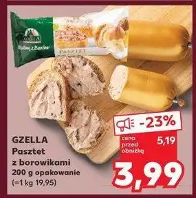 Kaufland Pasztetowa z borowikami Gzella oferta