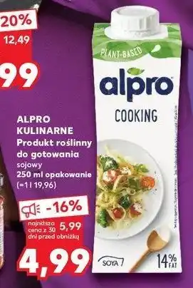 Kaufland Napój sojowy do gotowania Alpro cooking oferta