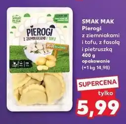 Kaufland Pierogi vege z ziemniakami i tofu Smak mak oferta