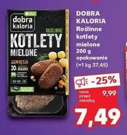 Kaufland Kotlety mielone roślinne Dobra kaloria oferta