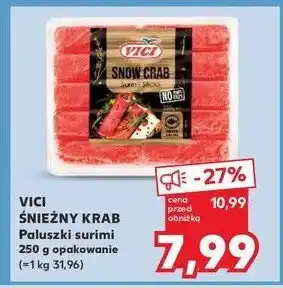 Kaufland Paluszki krabowe surimi Vici oferta