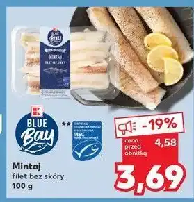 Kaufland Filet z mintaja bez skóry K-classic blue bay oferta