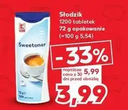 Kaufland Słodzik K-classic oferta