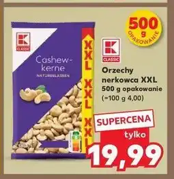 Kaufland Orzechy nerkowca K-classic oferta