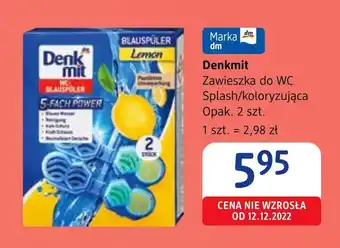 dm drogerie markt Zawieszka do wc Denkmit oferta