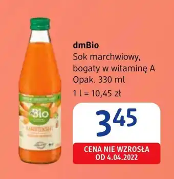 dm drogerie markt Sok DmBio oferta