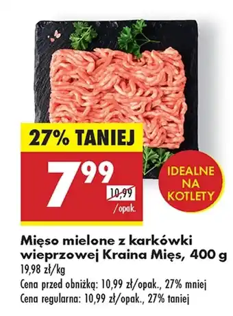 Biedronka Mięso mielone Kraina Mięs oferta