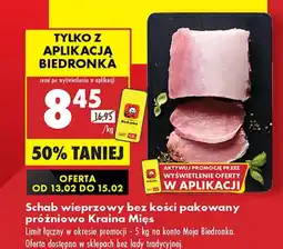 Biedronka Schab wieprzowy Kraina Mięs oferta