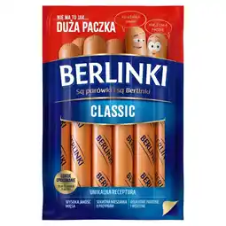 Biedronka Berlinki Classic Kiełbasa 500 g oferta