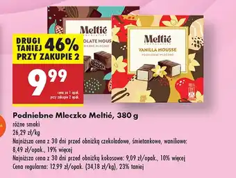 Biedronka Mleczko waniliowe Meltie oferta