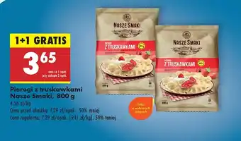 Biedronka Pierogi Nasze Smaki oferta