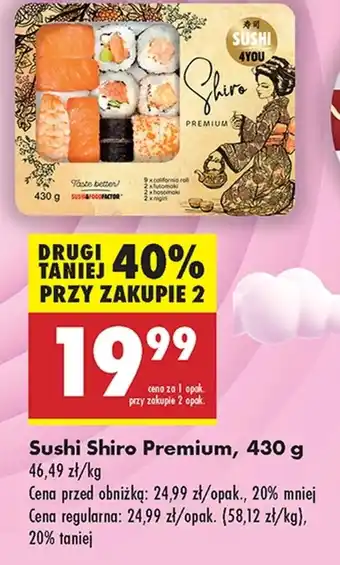 Biedronka Sushi Sushi Shiro oferta