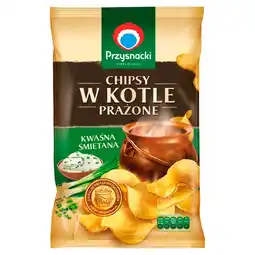 Biedronka Przysnacki Chipsy w kotle prażone kwaśna śmietana 125 g oferta