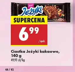 Biedronka Ciastka Jeżyki oferta