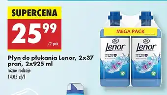 Biedronka Płyn do płukania Lenor oferta