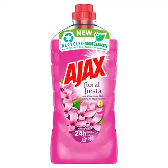 Biedronka Ajax Floral Fiesta Środek czyszczący kwiaty bzu 1 l oferta