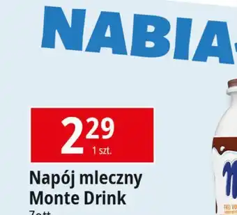 E.Leclerc Napój mleczno-czekoladowy i orzechami laskowymi Zott Monte Drink oferta