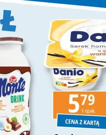 E.Leclerc Serek wanilia Danone Danio oferta