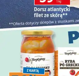 E.Leclerc Filety śledziowe po kaszubsku z zasmażaną cebulką Pomorski Targ Rybny oferta