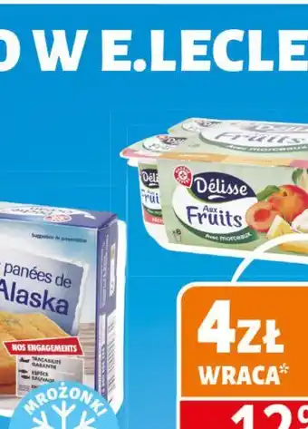 E.Leclerc Jogurt owocowy Wiodąca Marka Delisse oferta