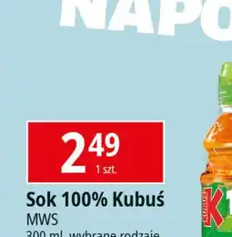 E.Leclerc Sok jabłkowy Kubuś 100% oferta