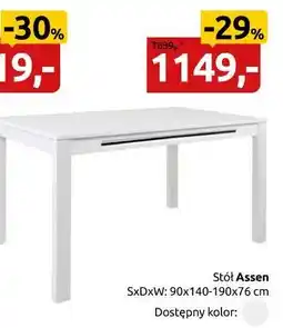 Black Red White Stół Assen oferta